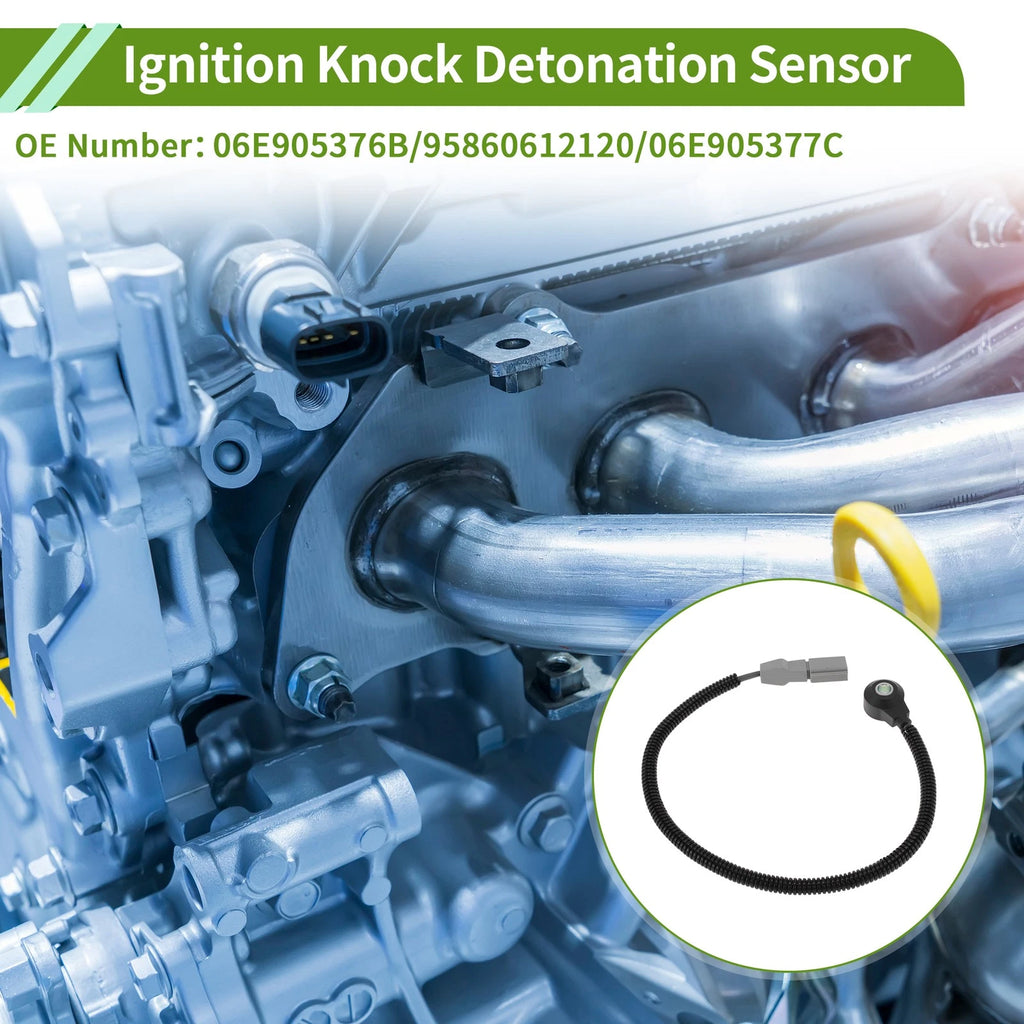 Ignition Knock Sensor OEM Replacement for Audi A4 Quattro 3.2L (2009)