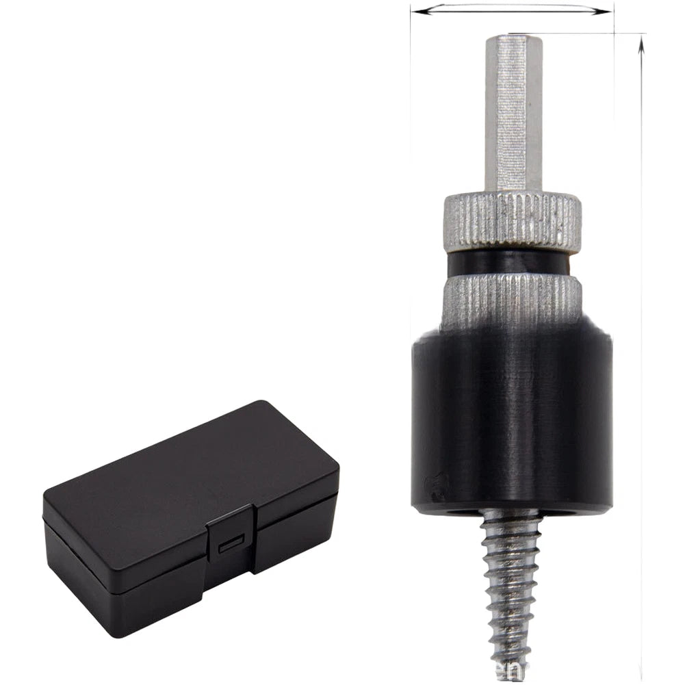 Screw Bolt Extractor Set for Drills (Hex Shaft, Reverse Thread Tap)