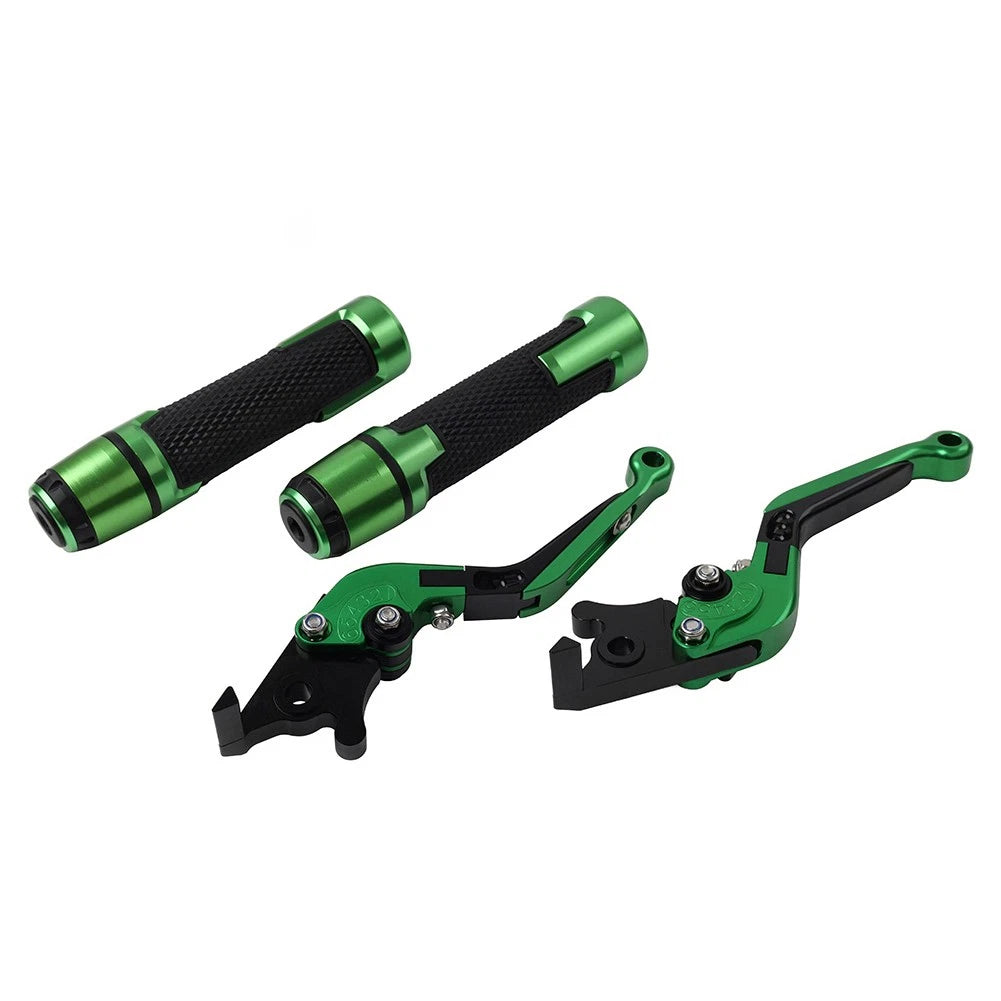 Folding Extendable Brake Clutch Lever for Honda CBR1000RR (2008–2023) Green