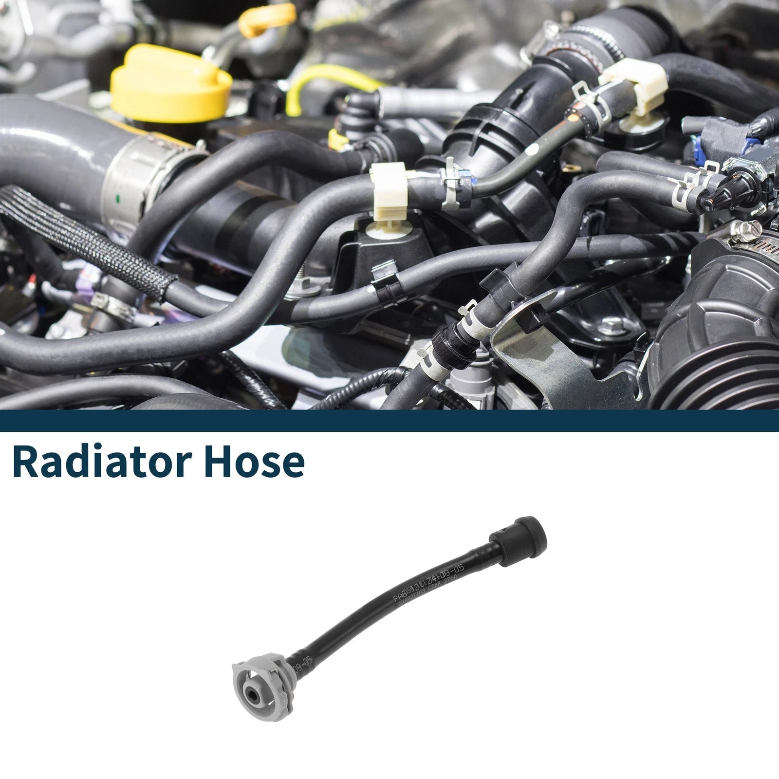 Radiator Hose for Audi A6 Quattro (2014–2016) Plastic Coolant Pipe