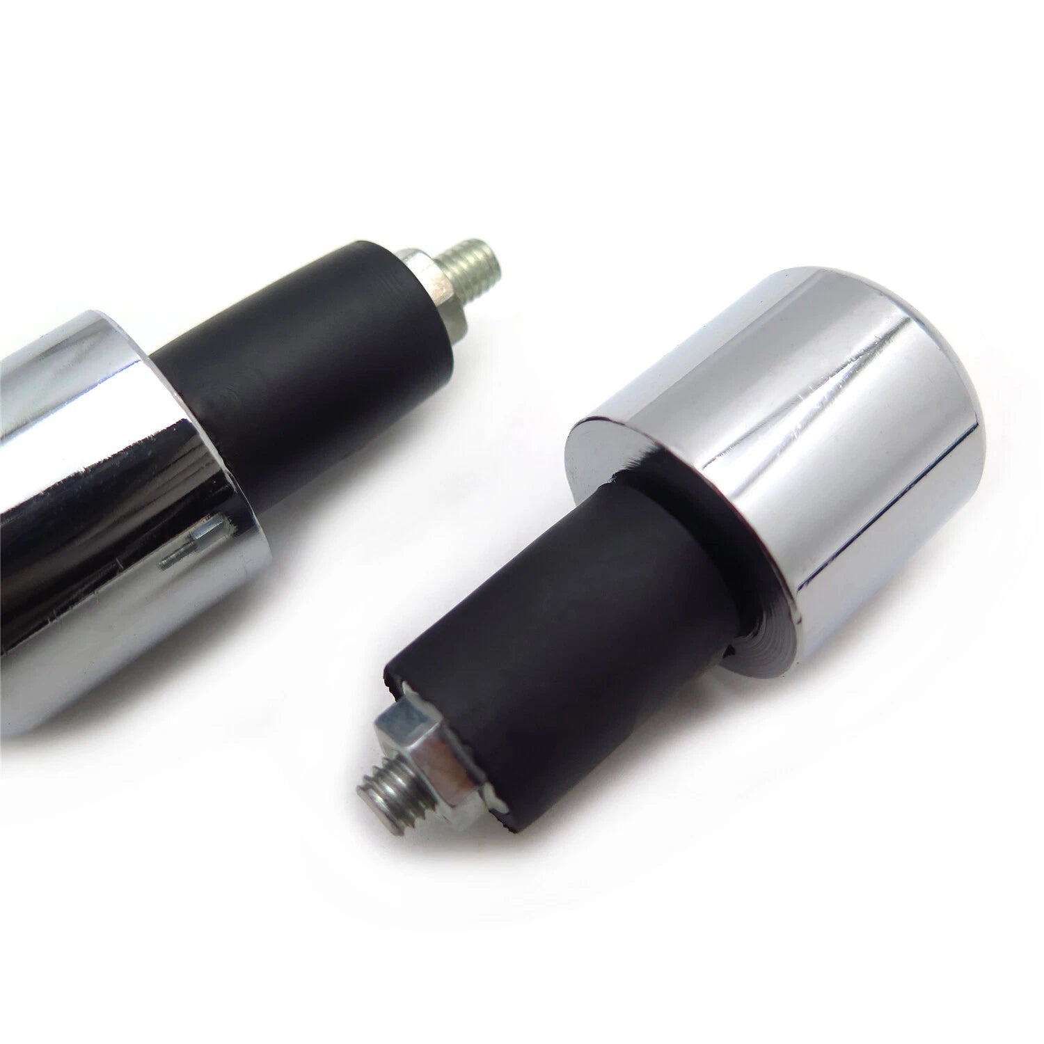 2PC Handle Bar End Plug Grip Caps for Motorcycles ATV (22mm 7/8")