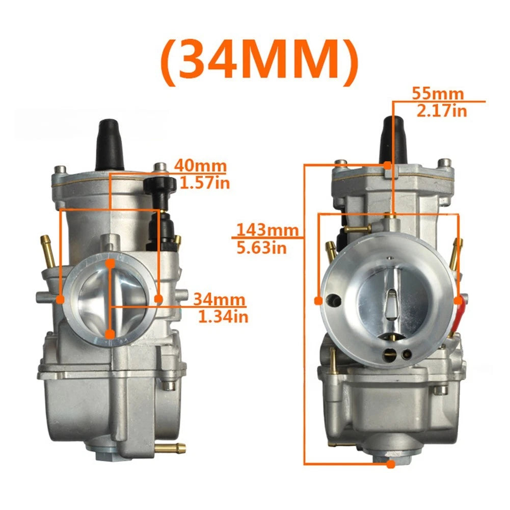 Keihin PWK Carburetor for 250cc Bikes and Scooters (Engine Upgrade)