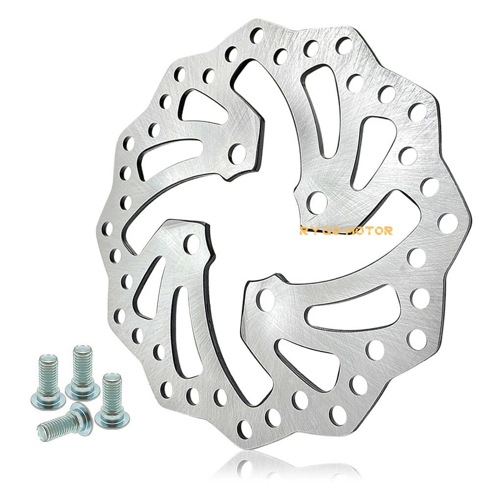 Rear Brake Disc Rotor with Stud Bolts for Yamaha YFZ450R YFZ450X Raptor 700 (2006–2023)