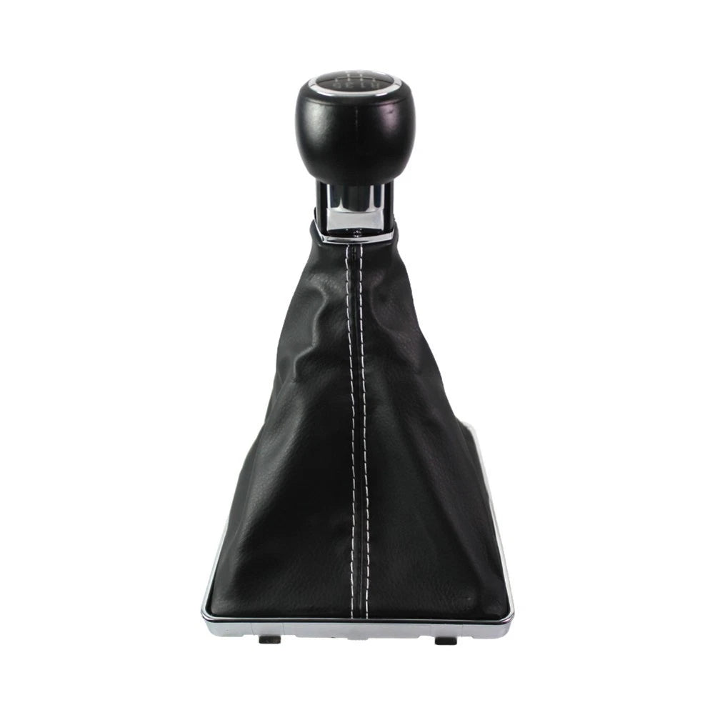 5 Speed Gear Shift Knob with Leather Boot for Opel Astra III H