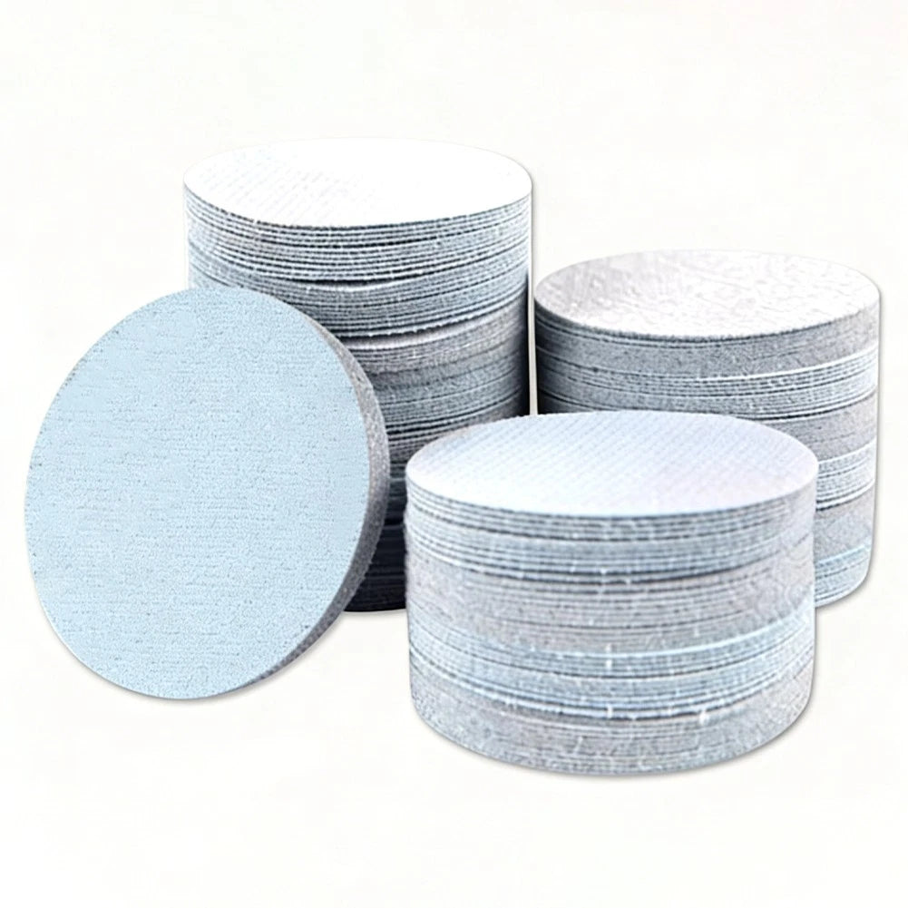 500 Pieces 2 Inch Sanding Discs 60 to 1000 Grit, 50mm Diameter
