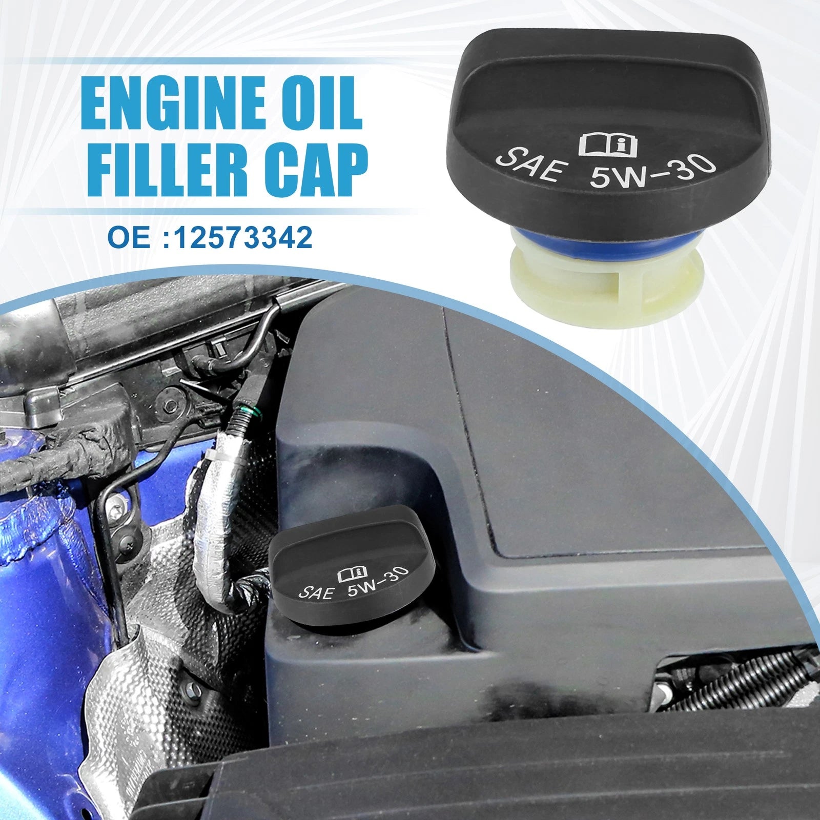 Engine Oil Filler Cap Replacement for Chevrolet Silverado 1500 (2002–2005)