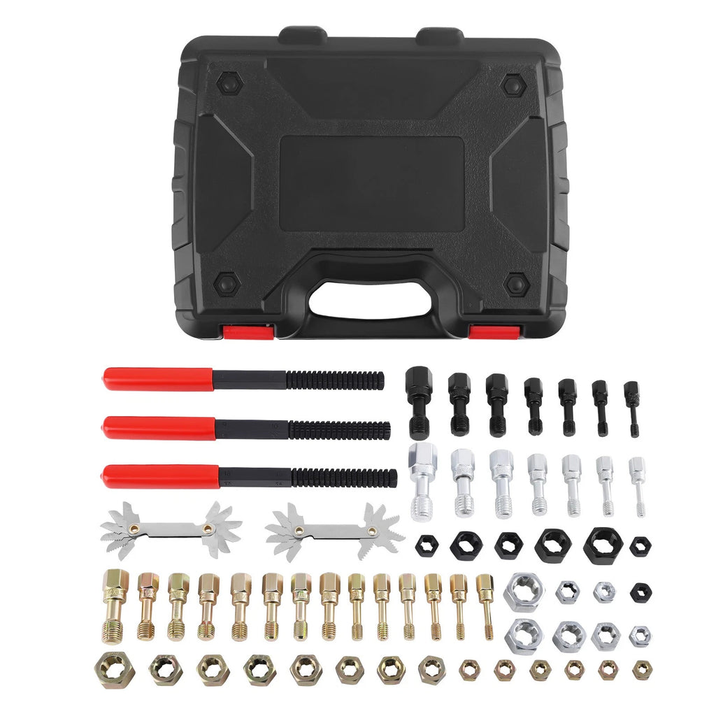 61pc Thread Chaser Kit for Damaged Bolts (SAE & Metric)