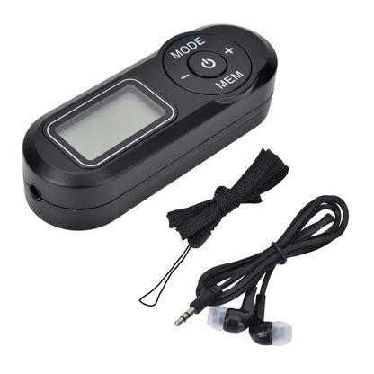 Portable Mini FM Radio with Intelligent Storage and Convenient Operation
