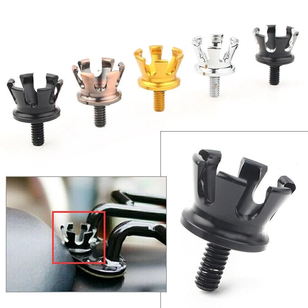 Rear Seat Bolt Tab Screw Cap for Harley (1996–Present)