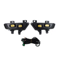 Clear Lens Amber LED DRL Fog Lights for Ford F-150 Raptor (2022–2024)