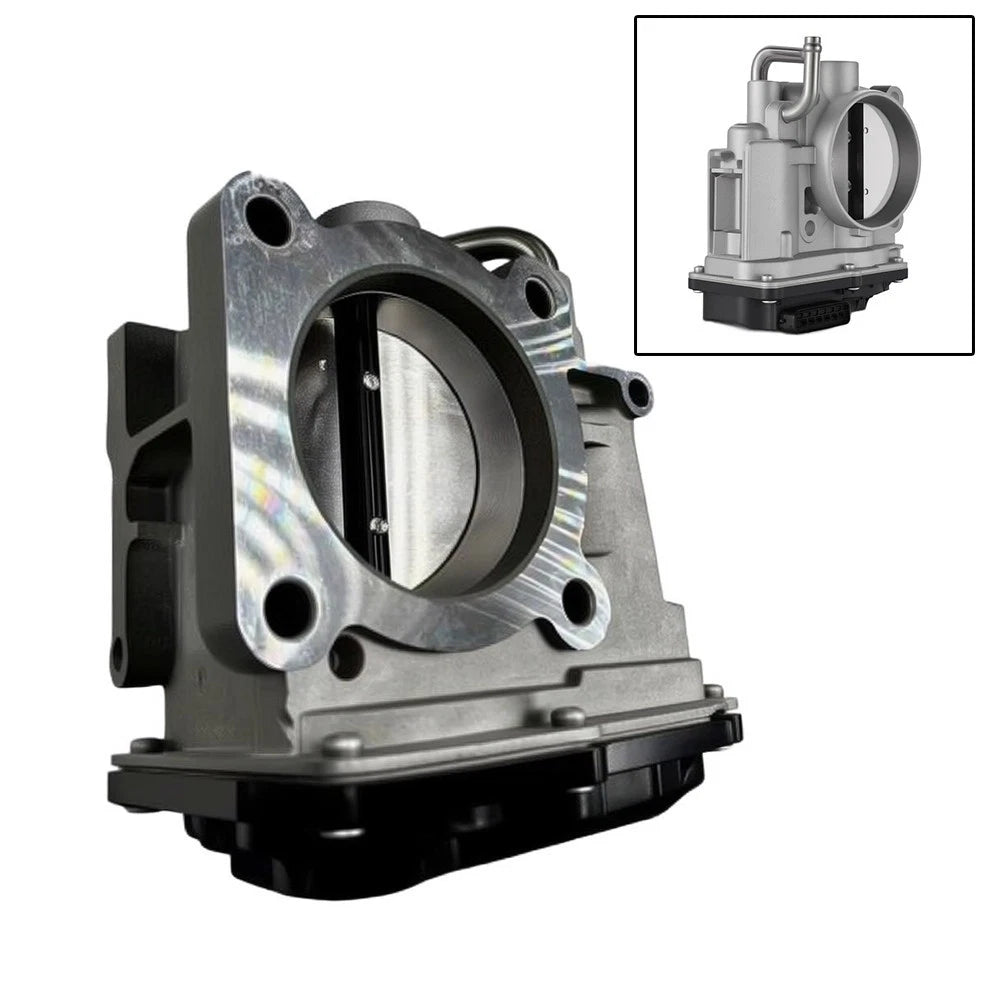 Auto Throttle Unit Throttle Body Assembly Direct Replacement Design Steel Finish