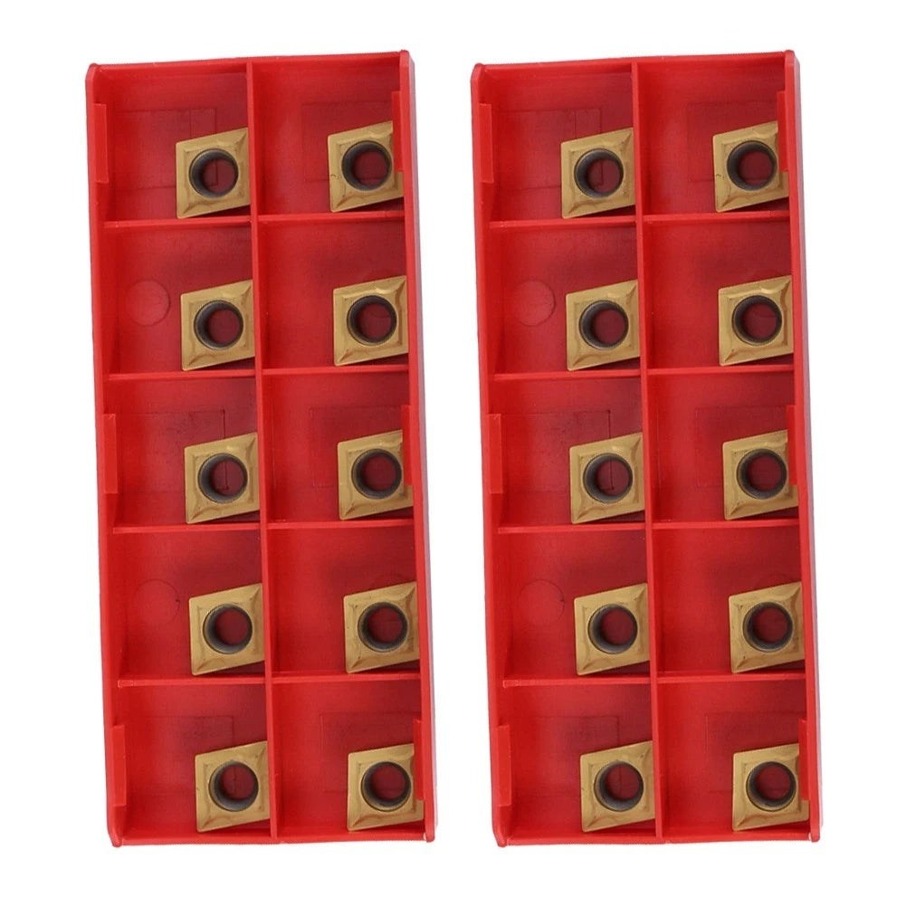 20PCS Carbide Inserts CCMT09T304 for Metalworking