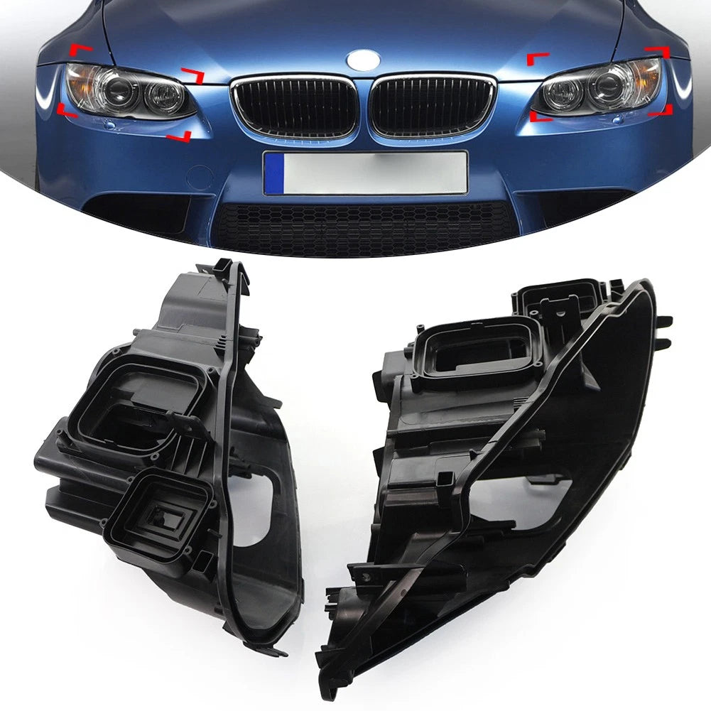 Headlight Rear Shell Base Set for BMW E92 E93 M3 328i 335i (2006–2009)