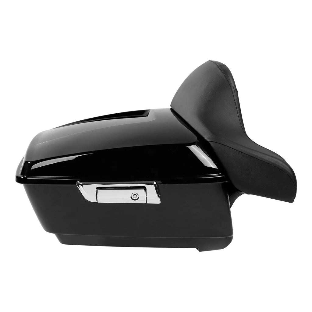 King Trunk with Backrest Pad for Harley Touring Models (2014–2026)