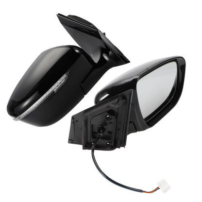 Right Side Door Mirror for Nissan Murano (2015–2020) Manual Folding Black