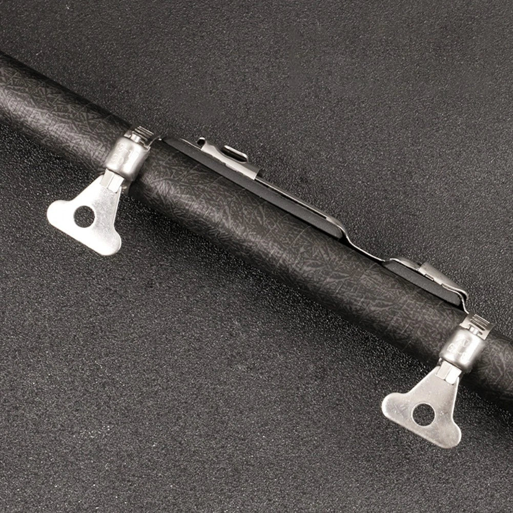 Reel Clamp for Fishing Reel (Adjustable, Silver)