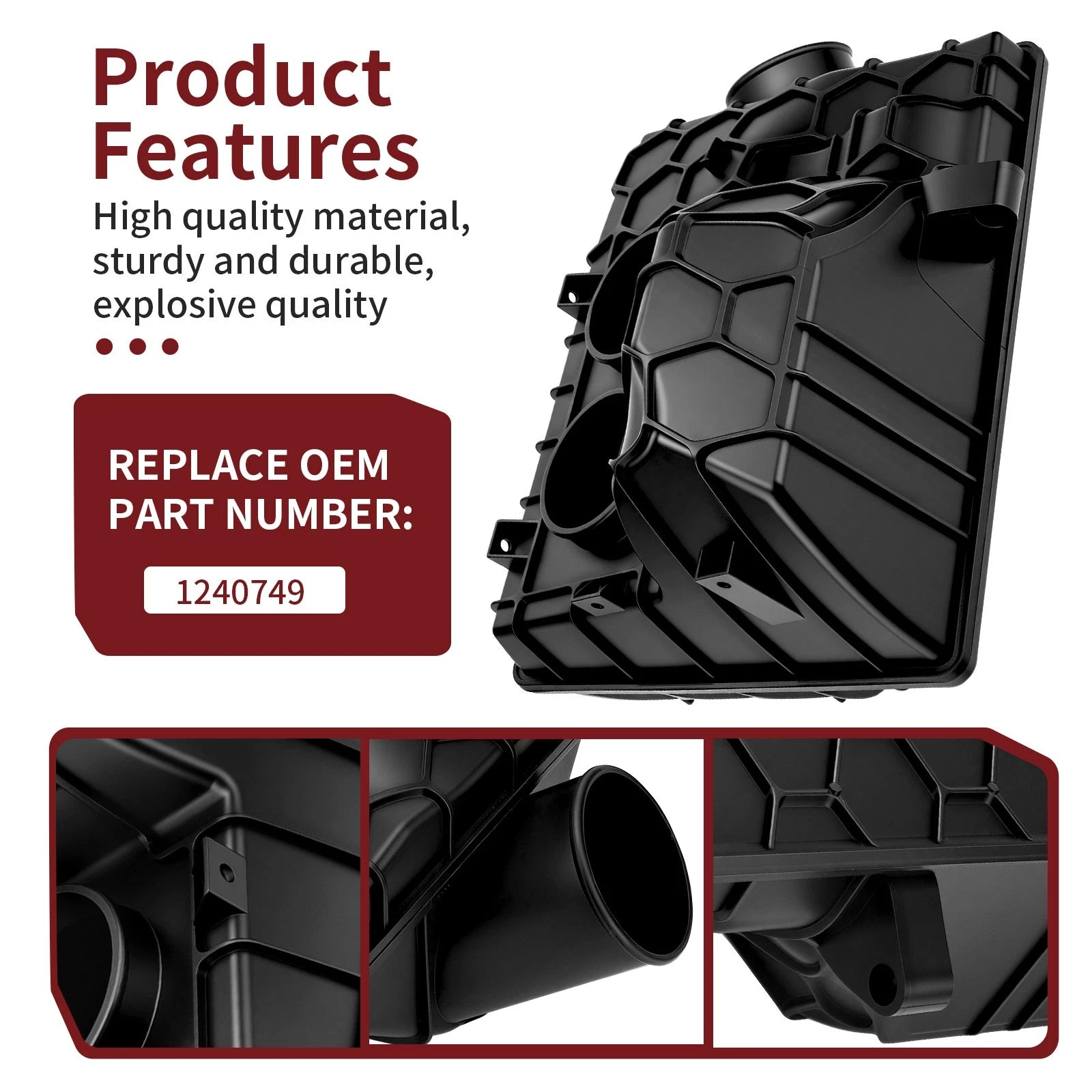 Intake Weld Engine Housing for Polaris RZR 1000 XP/XP 4 (2014–2023)