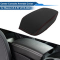 Armrest Cover for Mazda CX-5 (2018–2024) Anti-Scratch Black Red