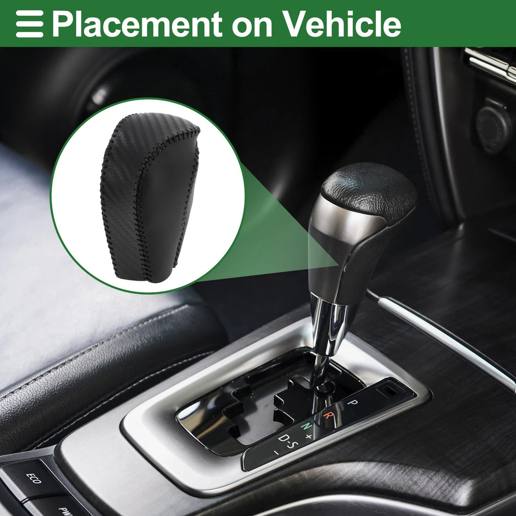 Gear Shift Knob Cover Replacement for Mazda CX-30 (2020–2022) Carbon Fiber