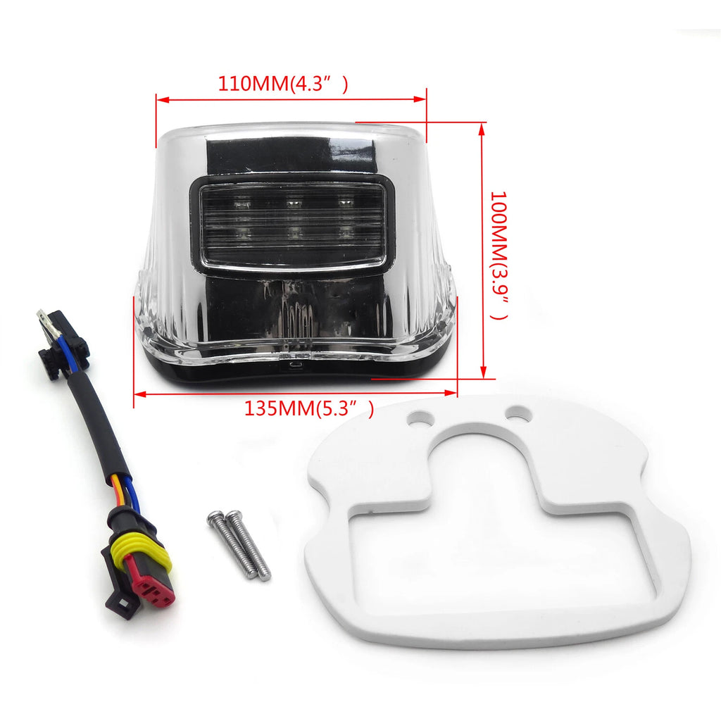 HTTMT Red Tail Brake Lights for Harley Dyna Sportster (1999–Present)