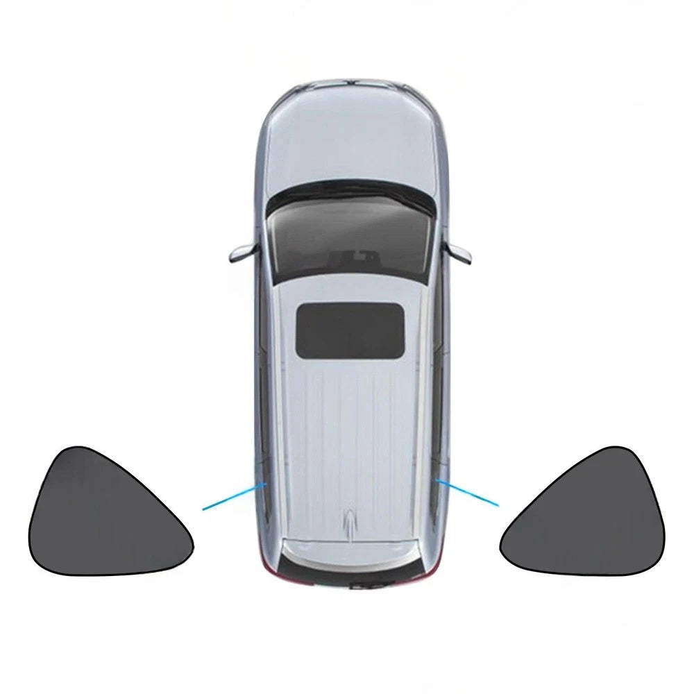 2X Triangular Window Shade for Mazda CX-5 (2012–2017) UVA Protection