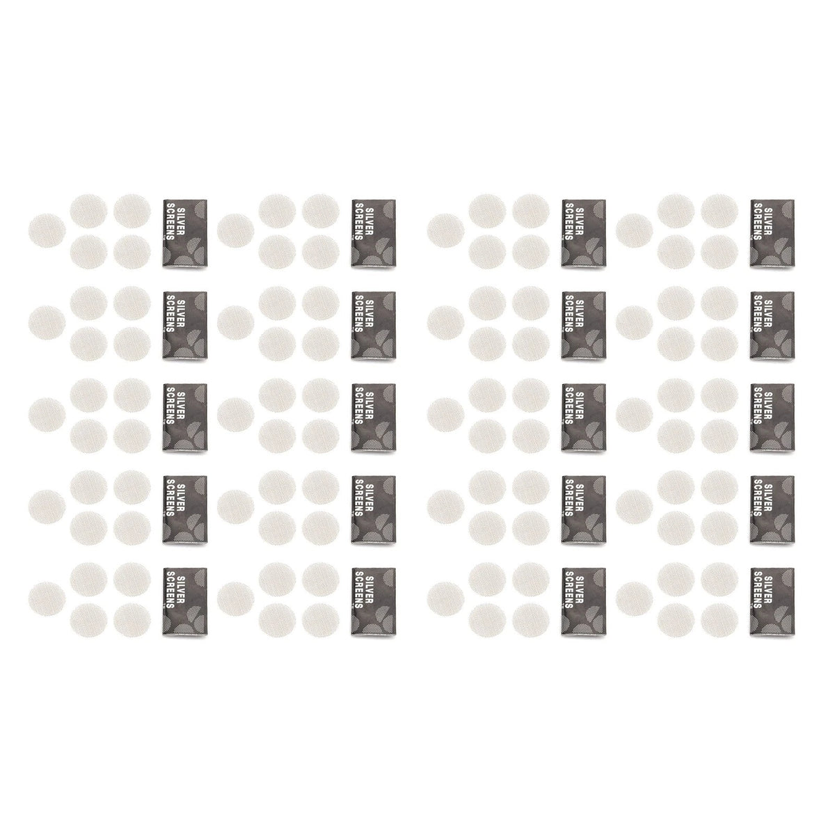 19MM Steel Filters Pipe Screen for Hookahs (100 Pack)