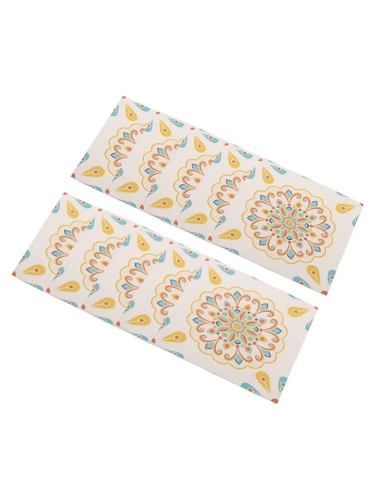 Colorful Tile Stickers for Easy Cleaning and Maintenance