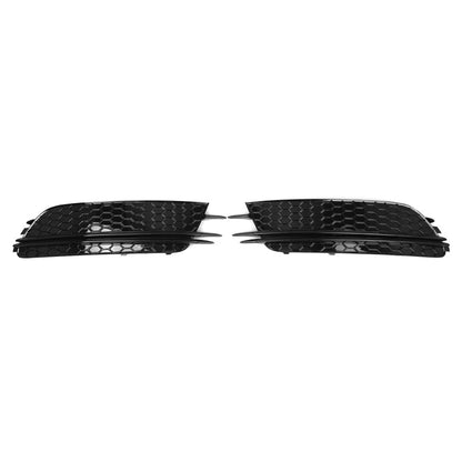 Honeycomb Front Bumper Fog Light Grille for Audi A6 C7 Sedan (2012–2015)
