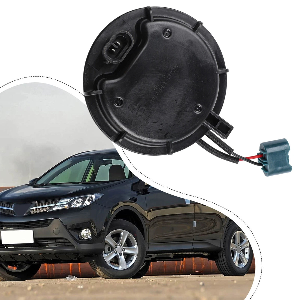 Headlight Bulb Cover Cap for Toyota RAV4 (2019–2022)