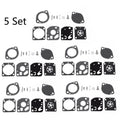 Set of 5 Carb Kits for STIHL FS100 FS130 FS150 KM100 BR500 Zama C1Q-S99 RB-134