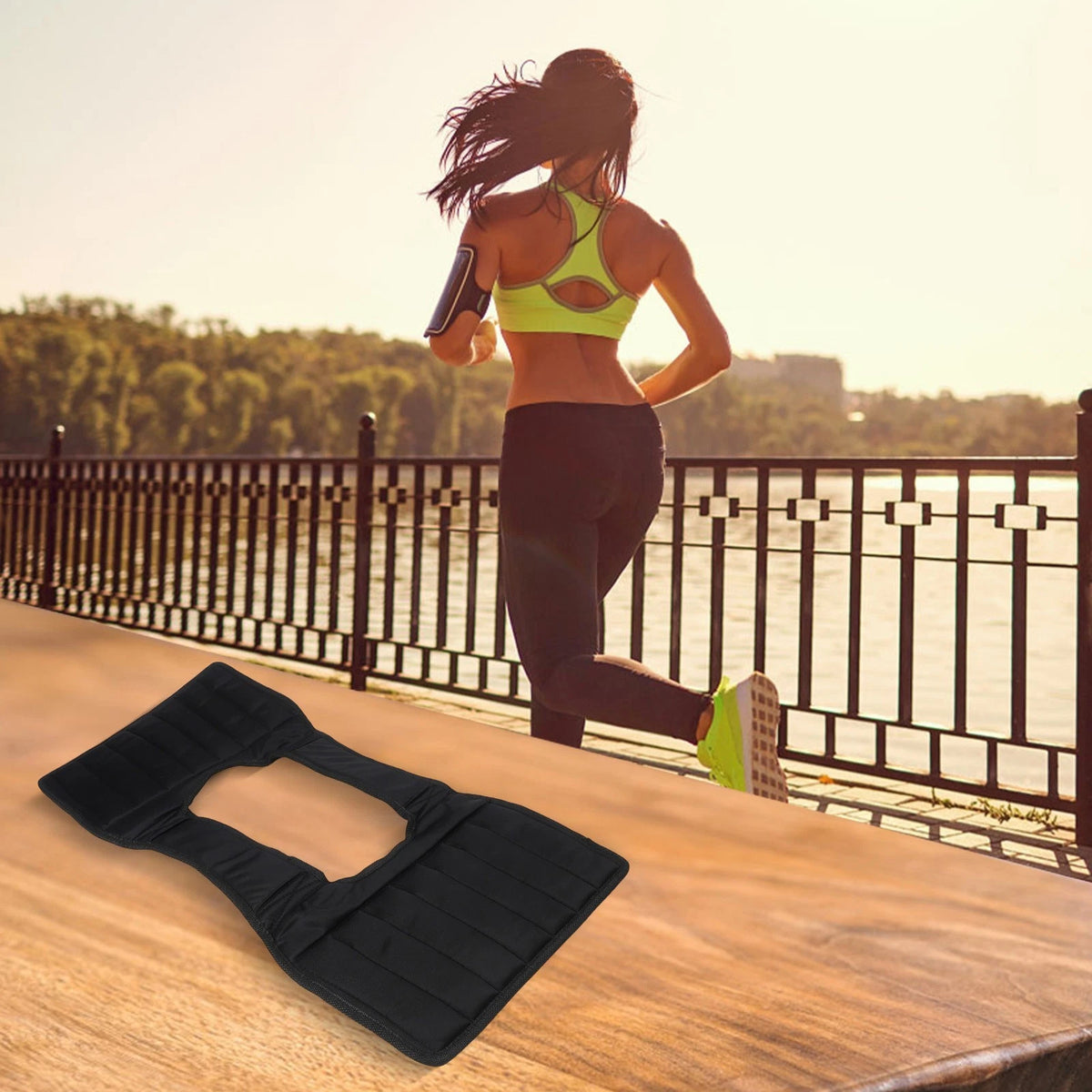 Adjustable Running Vest for Fitness Training