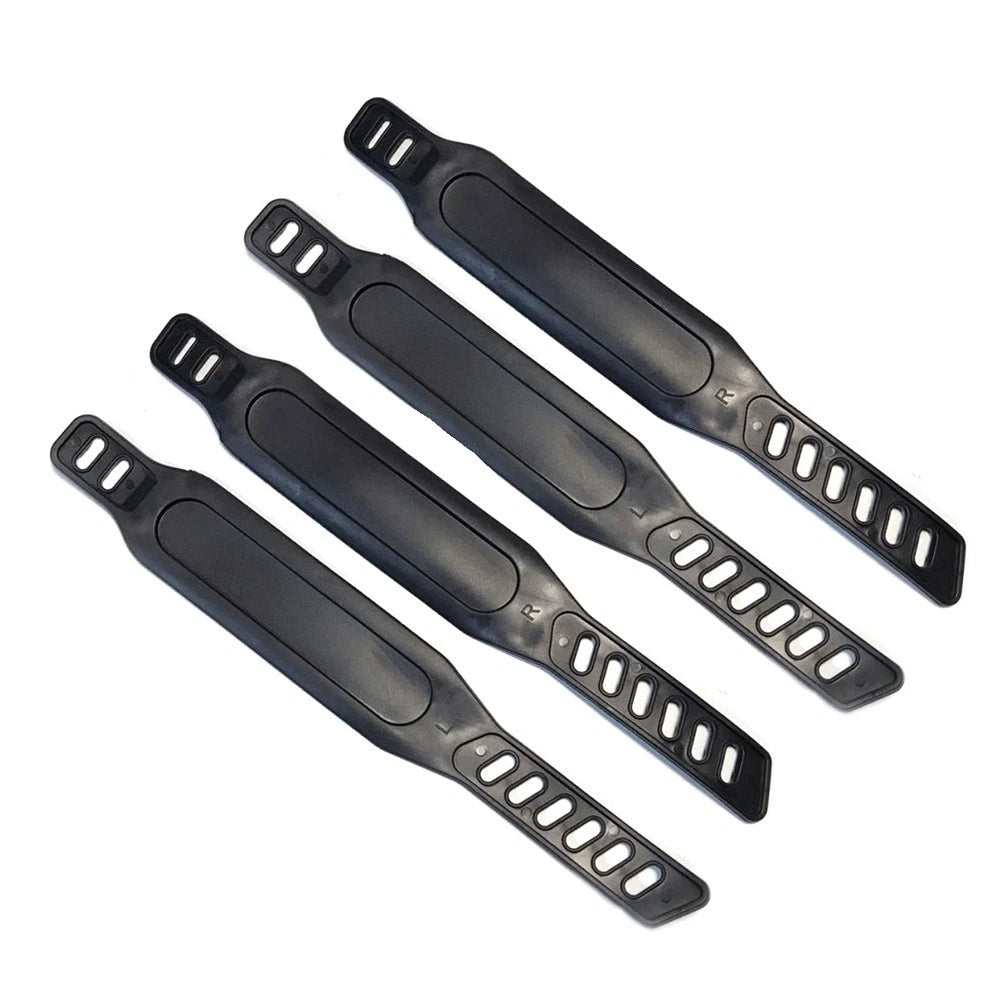 2X Adjustable Bicycle Pedal Straps for Fixed Bike Fitness Replacement