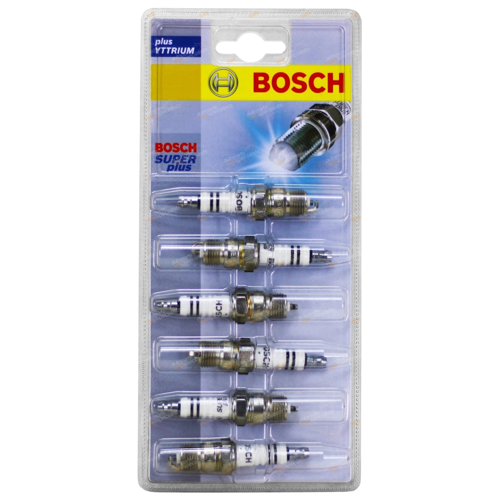 6x Bosch Super+ Spark Plugs for Commodore Calais VR (1993–1995) 3.8L V6