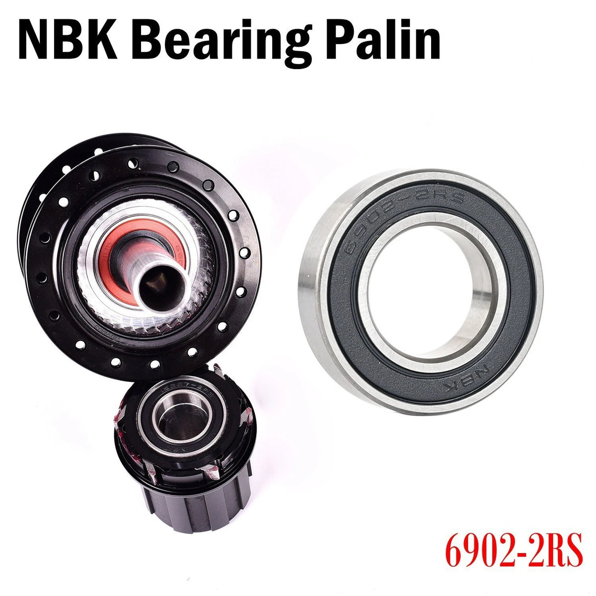 15x28x7mm Ceramic Ball Bearing for Bike Bicycle