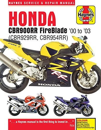 Honda CBR900RR FireBlade Manual (2000–2003)