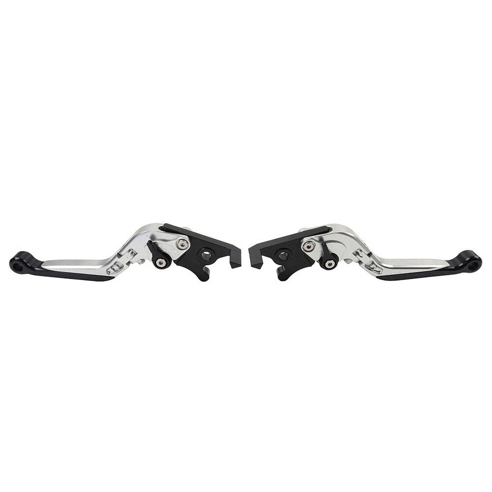 Extendable Brake Clutch Levers for Honda CB599 CB600 Hornet (1998–2006) Silver