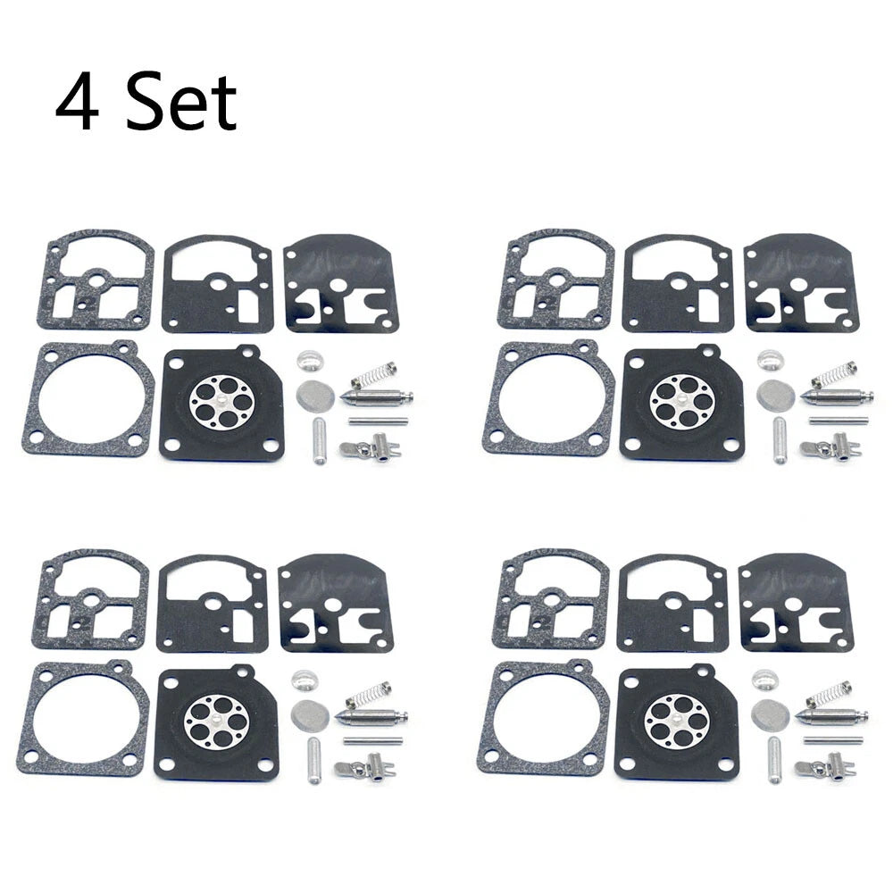 Set of 4 Carburetor Overhaul Kits for Zama RB-3 Homelite 330 Series