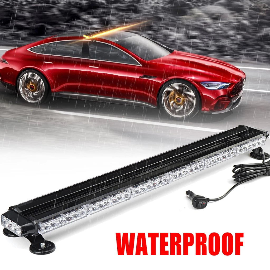 78" LED Amber Strobe Light Bar for Tow Truck Emergency Response