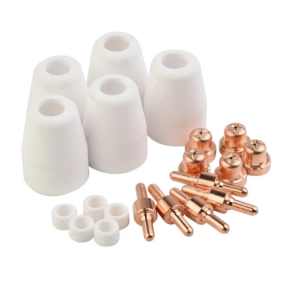 20pcs Set of Plasma Cutter Tips and Nozzles for CT312 CUT40/50