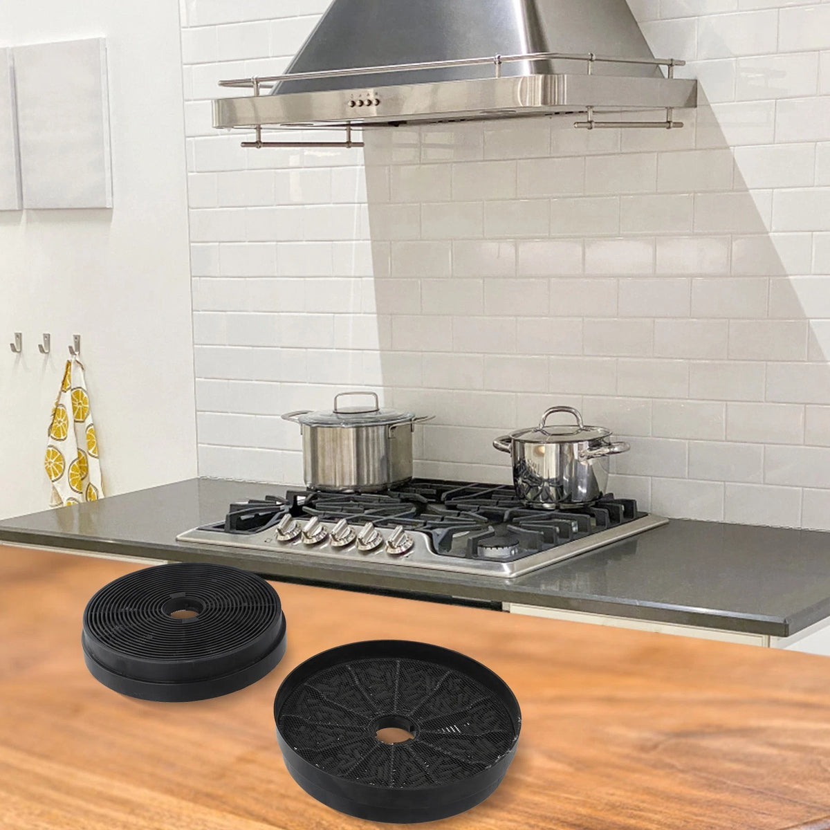2X Range Hood Filters for Kitchen (Pack of Two)