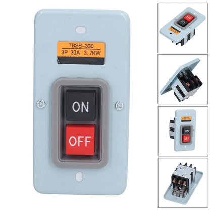 Metal Plate Push Button Switch for Motor Control (3-7KW)