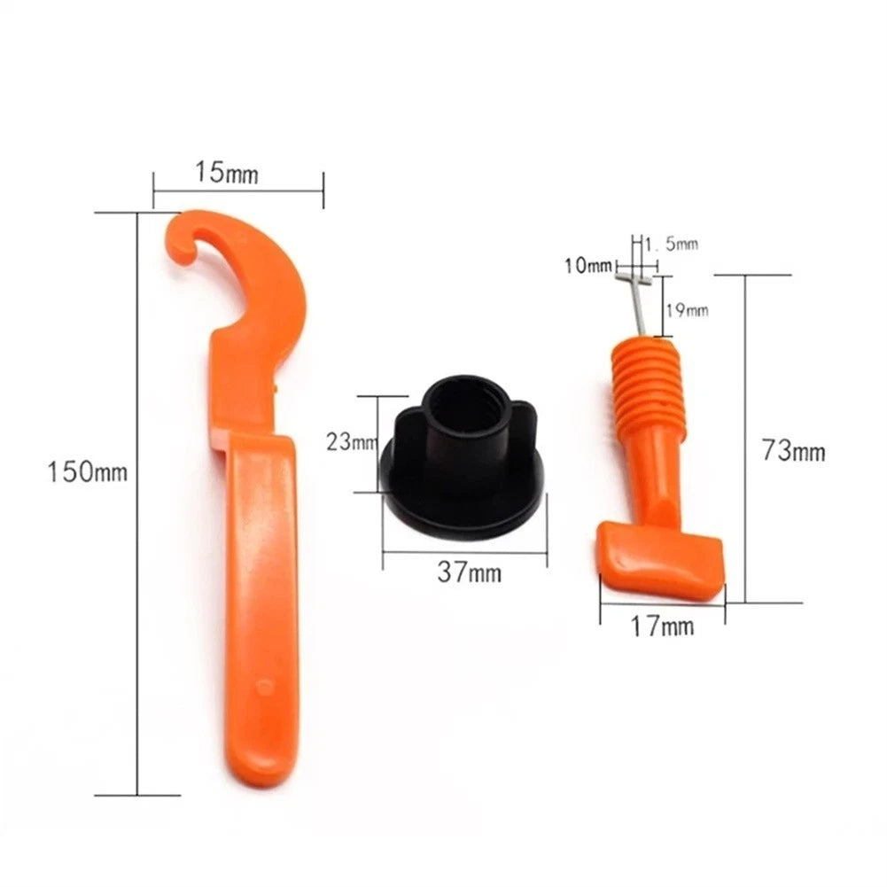 Leveler Kit for Tile Hause Decoration Tool with Wrench (653pcs Set)