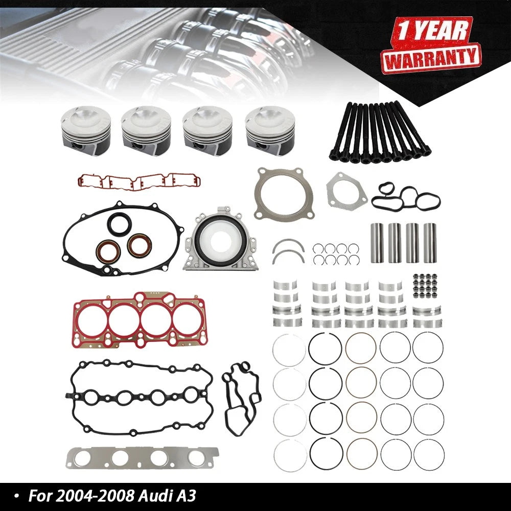 Engine Rebuild Overhaul Kit for Audi A4 A4 Quattro (2005–2008)