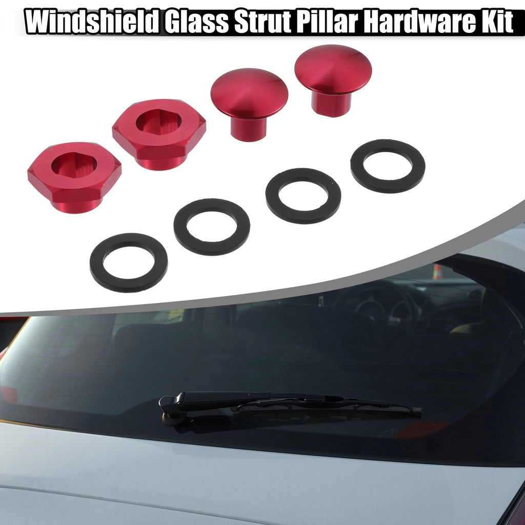 Rear Window Windshield Glass Strut Pillar Hardware for Honda CRV (2007–2014)