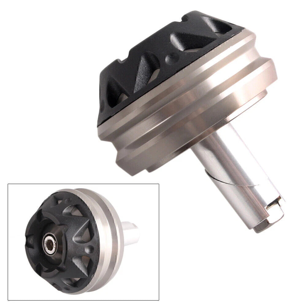 Rear Fork Wheel Frame Slider Protector Cap for BMW R1200GS (2013–2017) Aluminum