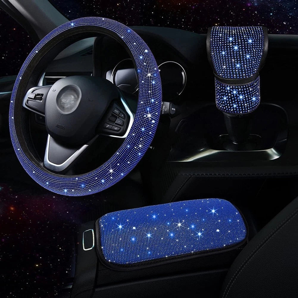Vehicle Enhancement Diamond Rhinestone Set Complete Interior Enhancement