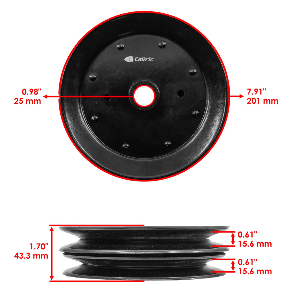 Jackshaft Pulley Replacement for Exmark LZ25KC524 LZ20KC524AS (2000–2000)