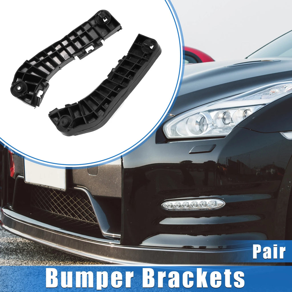 Bumper Brackets Support Covers Front Pair for Toyota Camry (2005–2015)