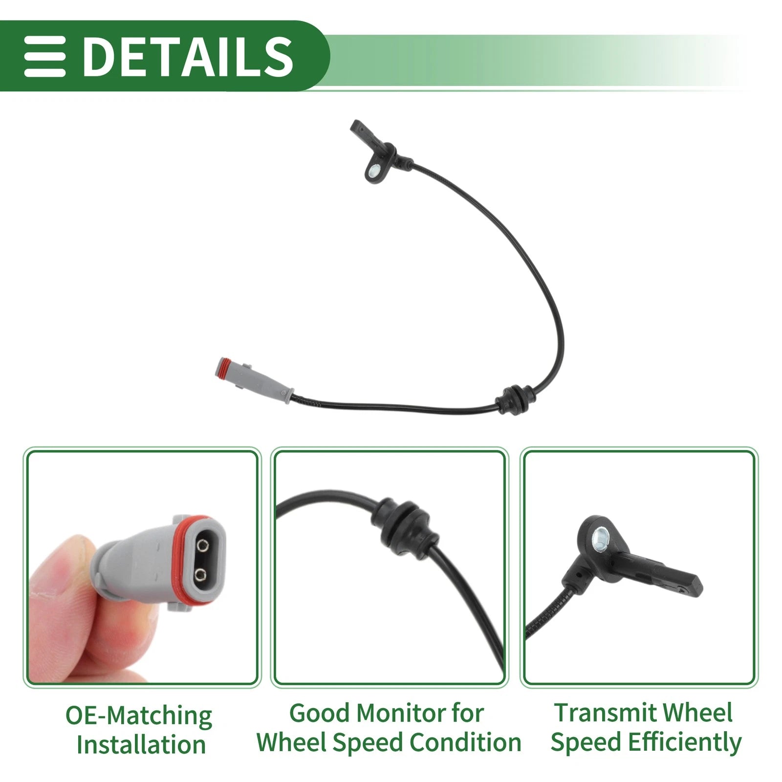 ABS Wheel Speed Sensor No. 12841760 for Buick Regal (2010–2014)