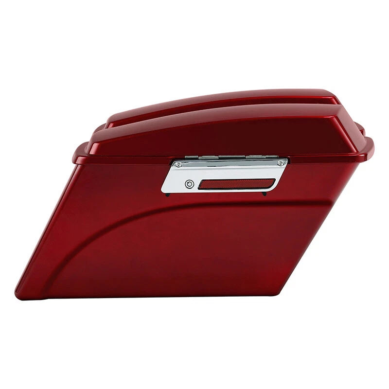 Chrome Saddlebag Conversion Bracket for Harley Softail Fatboy (1986–2013)